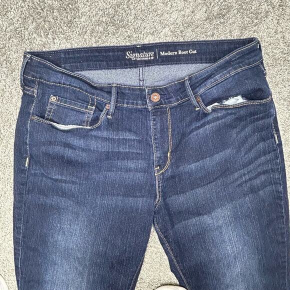 Levi's Signature Modern Boot Cut Size 14Short, 32x30 - Picture 5 of 10